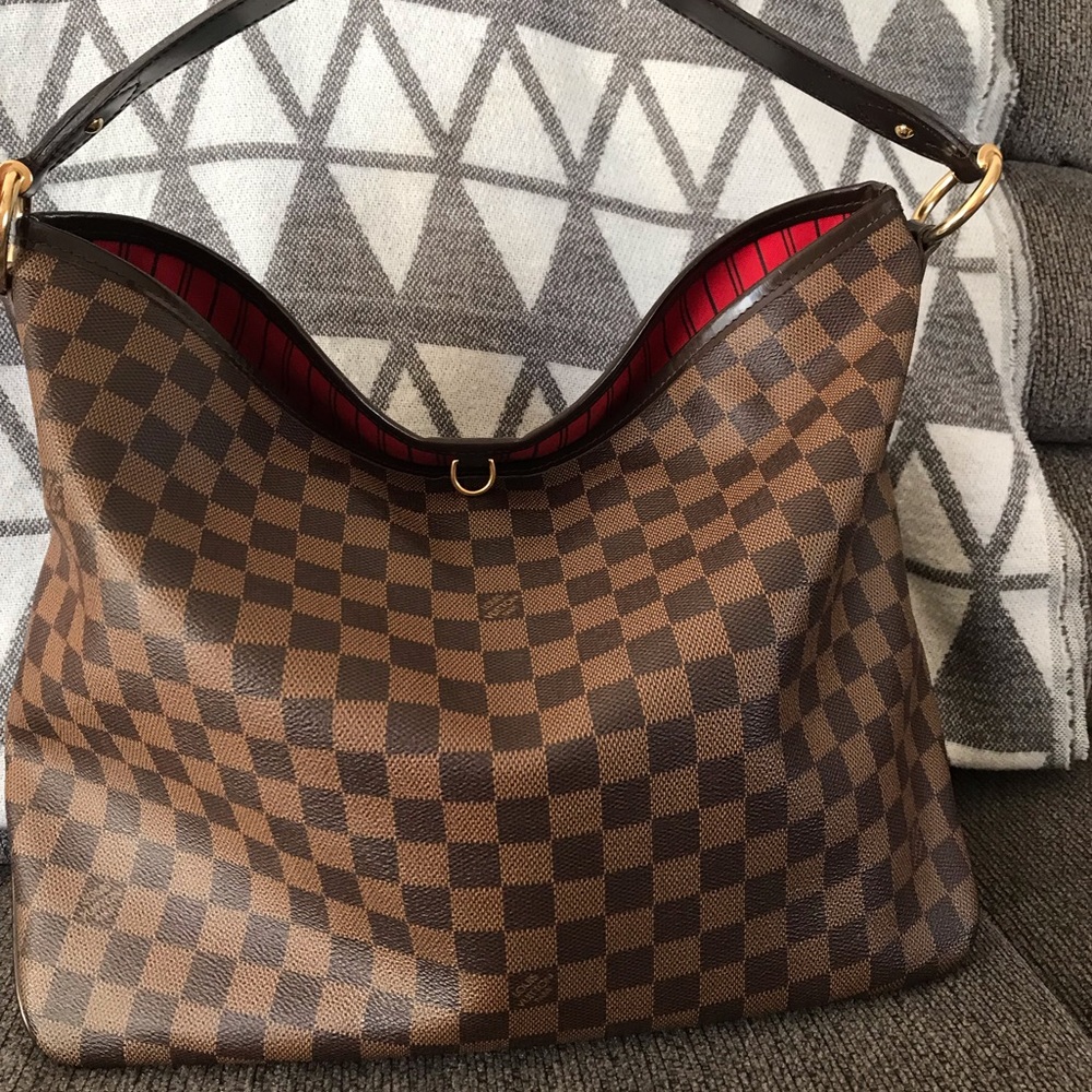 Louis Vuitton Delightful MM Damier Shoulder Bag